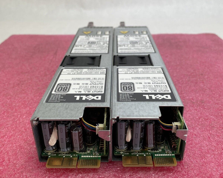 Dell Switching Power Supply D350E-S1 Y8Y65 350W Lot of 2