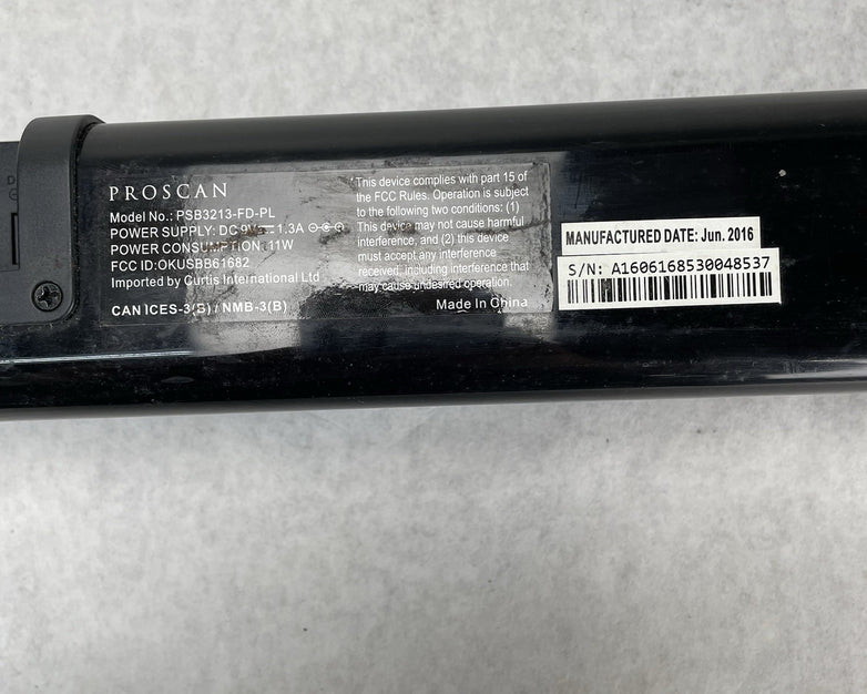Proscan PSB3213 32" Bluetooth Soundbar Tested