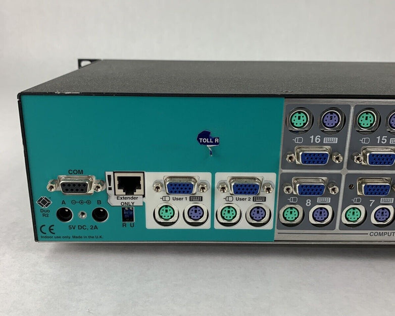 Black Box KV6116FA-R2 ServSwitch Duo KVM Switch Tested