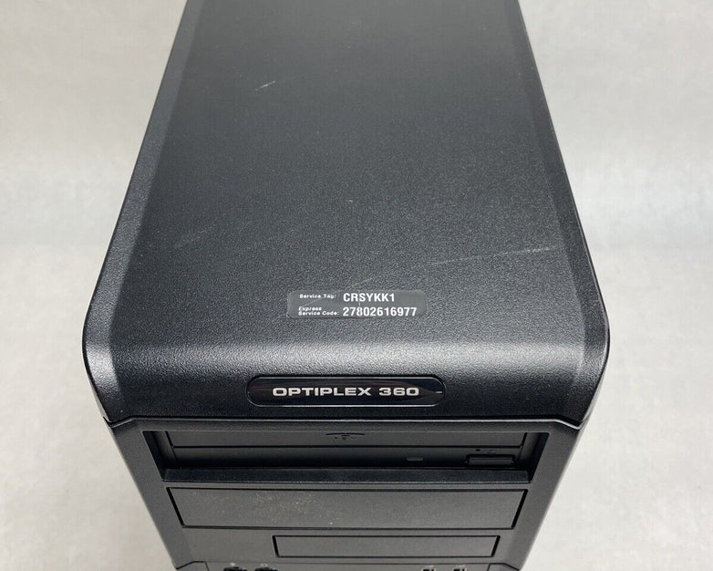 Dell Optiplex 360 MT Intel Core 2 Duo E7400 2.8GHz 2GB RAM No HDD No OS