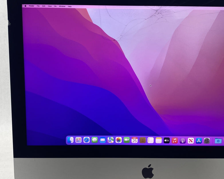 Apple A1418 iMac Retina 4k 21.5" 2015 3.1GHz i5 16GB RAM 1TB HDD Fusion -Cracked
