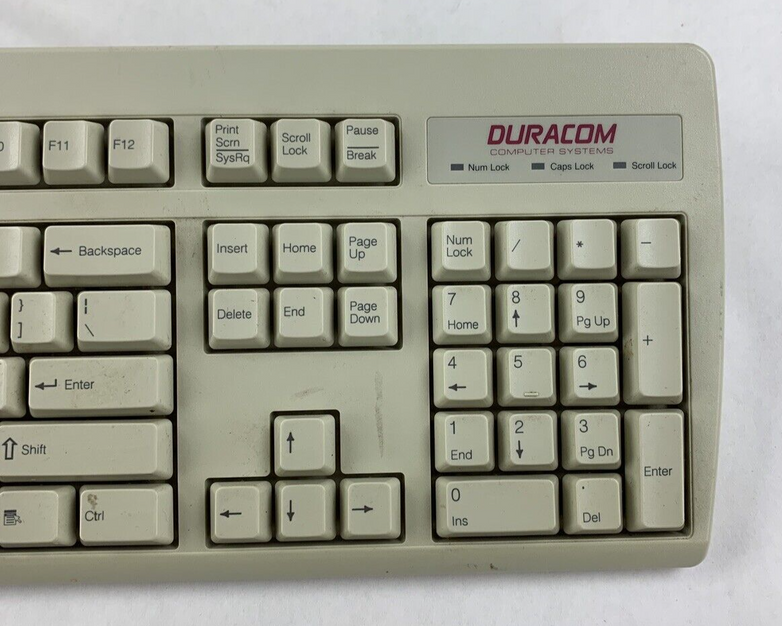 NMB RT2258TW Technologies Wired Keyboard Duracom Tested