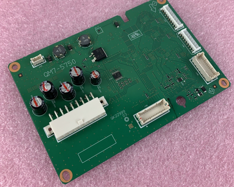 Canon QM7-5750 Power Control PCB Board Pulled From Powered Canon WG7250F