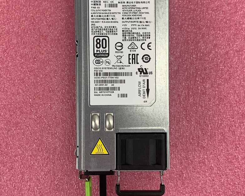 Cisco 700-014160-0000 770W Switching Power Supply