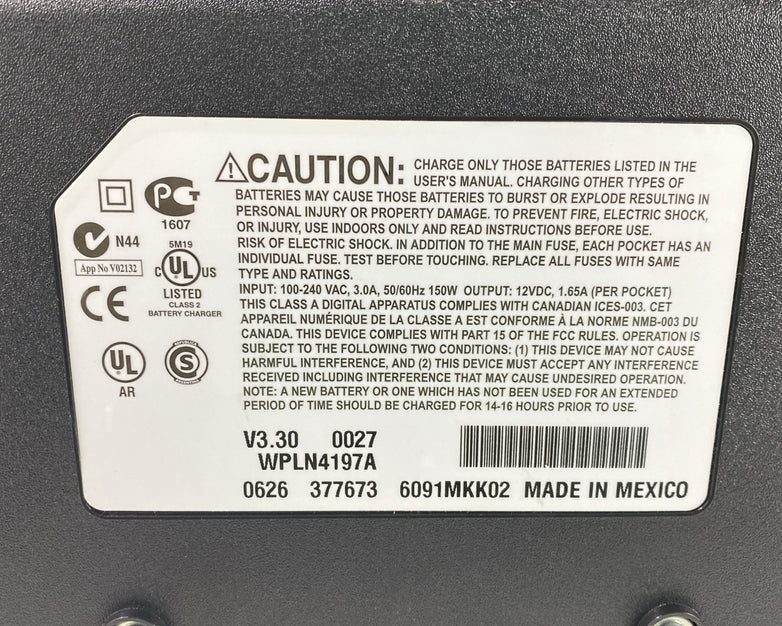Motorola WPLN4197A Impres 6-Unit Adaptive Charger with Power Cord