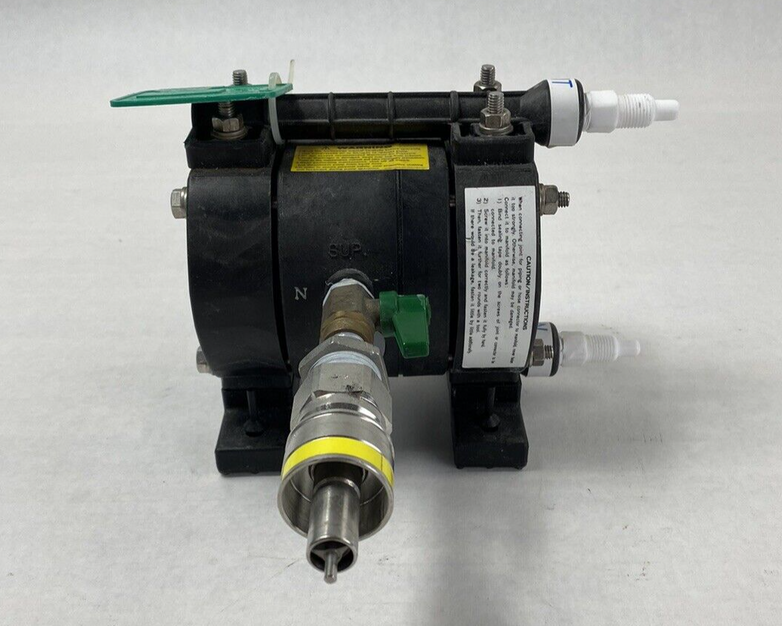 YAMADA NDP-5FVT No. 852064 Air Powered Double Diaphragm Pump Untested