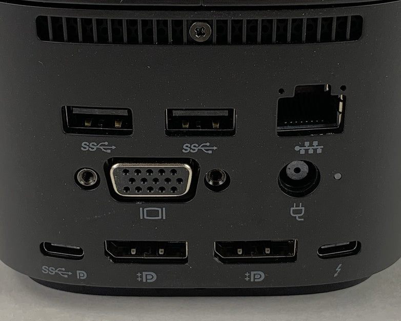 HP HSN-IX01 Thunderbolt G2 120W USB-C Docking Station w/ HSN-IA01 Audio Module