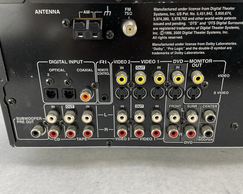 Onkyo TX-SR500 5.1 Ch. Home Theater AV Receiver Dolby Digital Power Tested