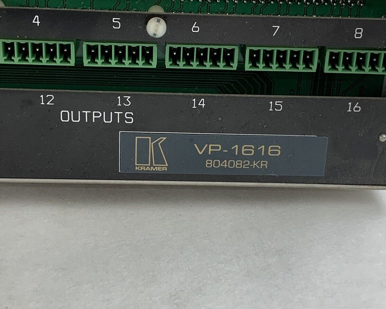 Kramer VP-1616 Routing Switcher Tested