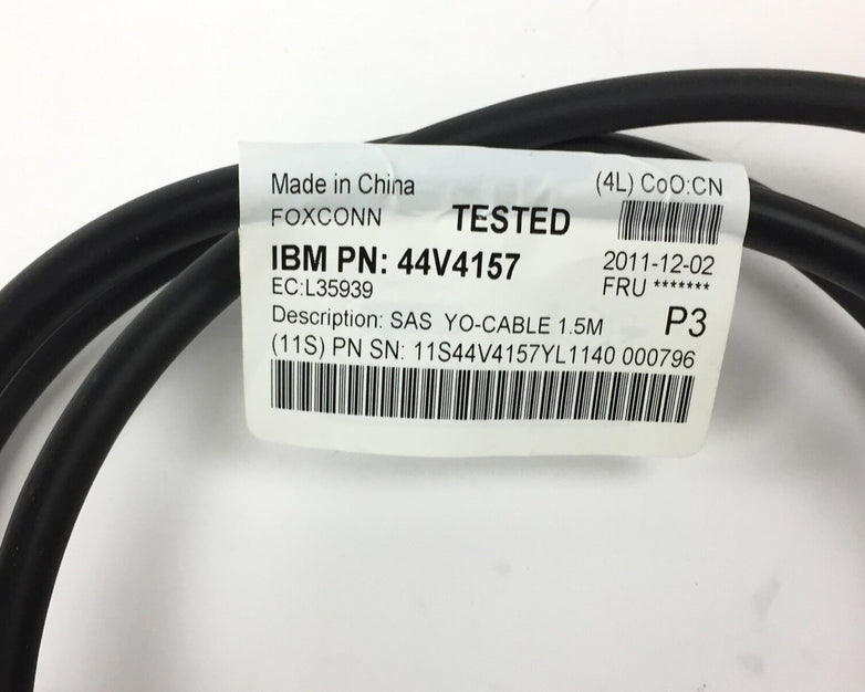IBM 44V4157 3GB SAS Cable Adapter SAS Single Controller/Dual Path