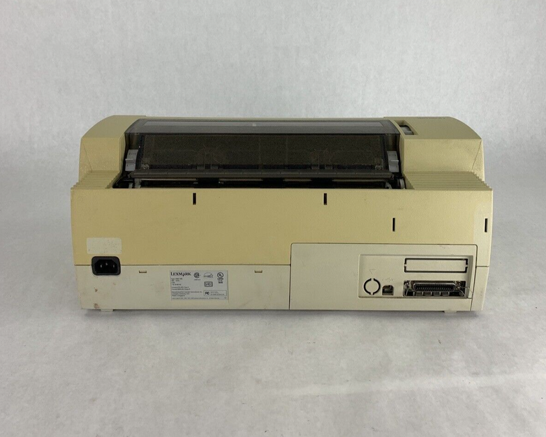 Lexmark 2400 Series 2480-100 Dot Matrix Printer Bad Ports for Parts and Repair