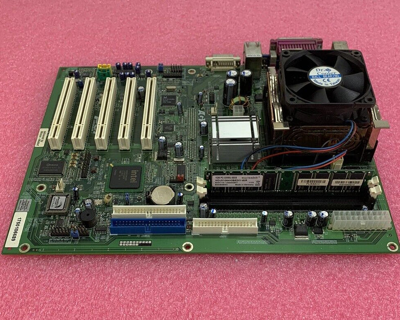 Wincor Nixdorf i845-C8736XP Motherboard Intel Pentium 4 2GHz 1GB RAM No Shield