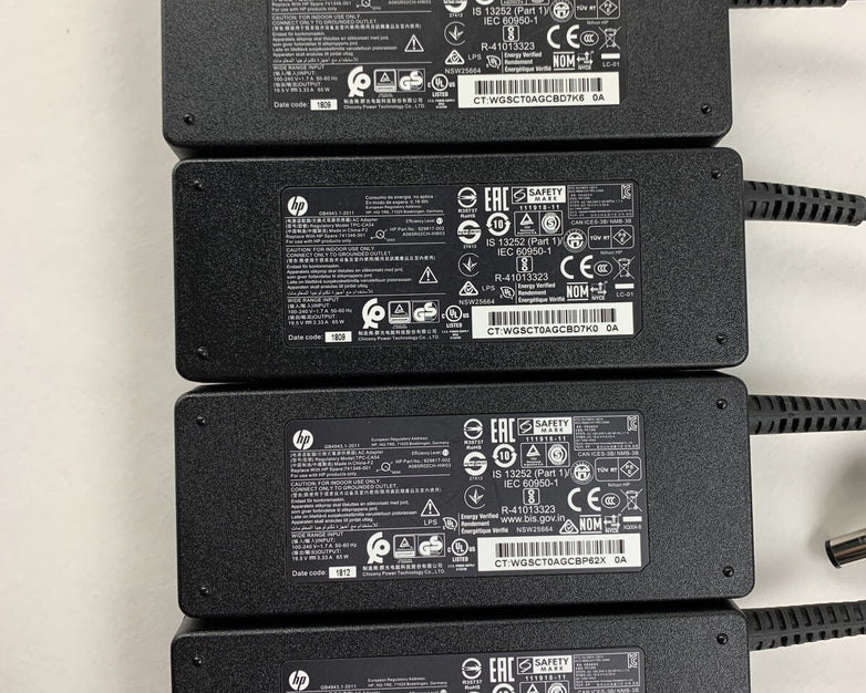 HP TPC-CA54 709672-001 65W Laptop Adapter 19.5V 3.33A Lot of 8x