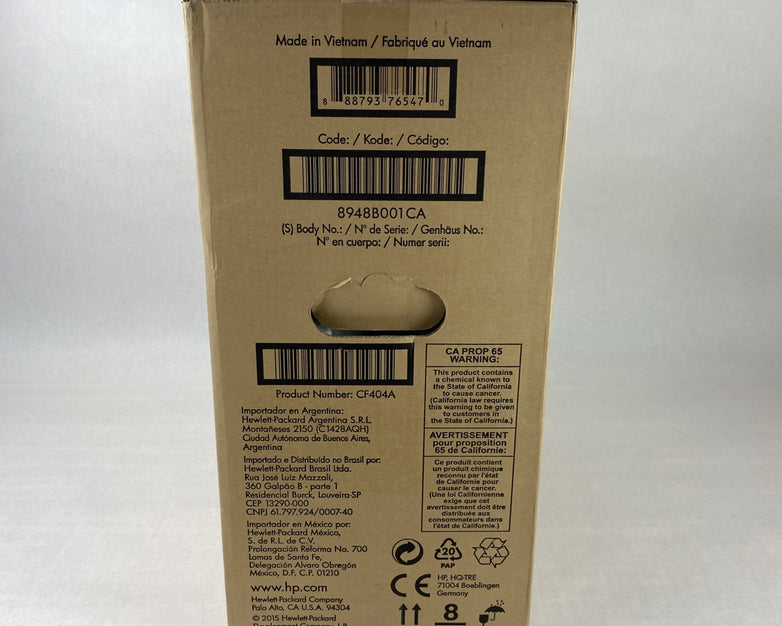 HP CF404A LaserJet 550-Sheet Paper Tray Feeder