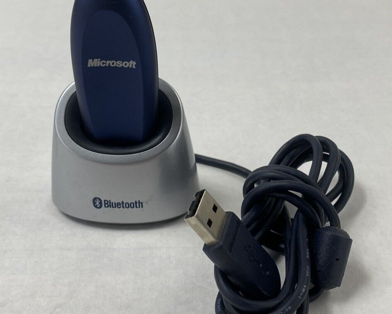 Lot of 3 Microsoft USB Wireless Transceiver for Bluetooth With Original Base