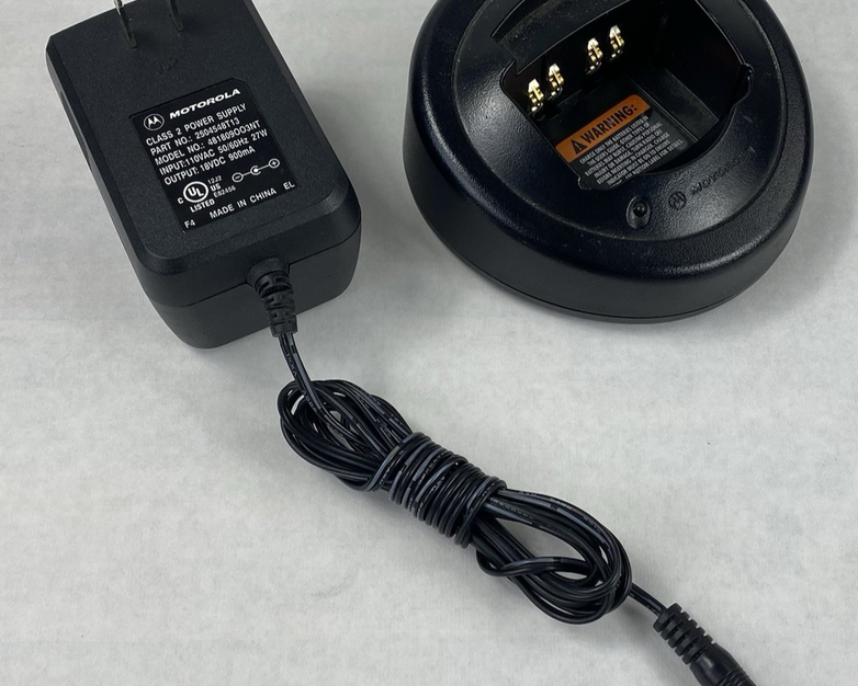 Motorola HTN9000B Single Cup Rapid Charging Dock with Power Supply