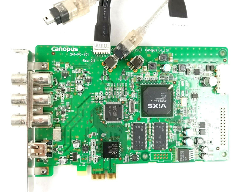 Canopus NHX-E2 PCI-E Non-Linear Editing Card with NHX-E1