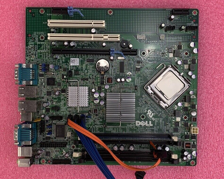 Dell Optiplex XE 1D4TT Motherboard Intel Core 2 Duo E7400 2GB RAM No Shield