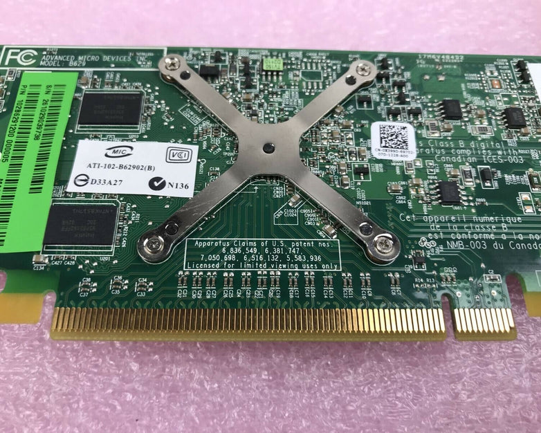 ATI Radeon B629 109-B62941-00 PCI-E Video Graphics Card 4.F3 (Lot of 5)