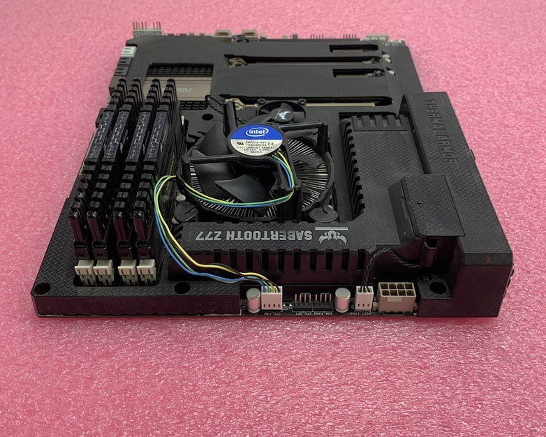 Asus Sabertooth Z77 Motherboard Intel i7-3770 3.4GHz 16GB RAM w/ Shield