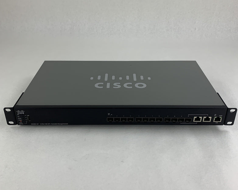 Cisco SX550X-12F-K9 Stackable Managed Switch Tested Reset