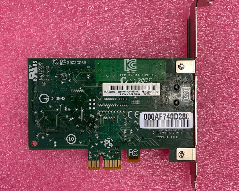 Broadcom MS-4159 BCM9571 Single-Port Gigabit PCIe Network Adapter