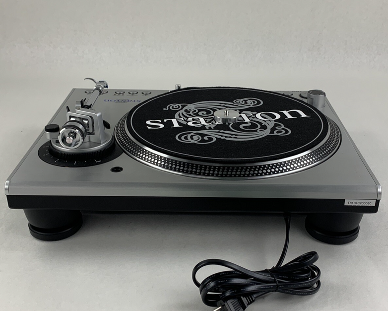 Stanton STR8-100 Digital Turntable Tested Needs New Needle