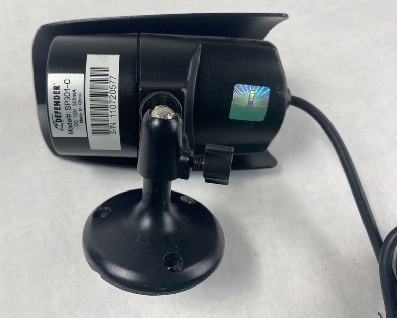 Defender SPARTAN 5 SP301-C Night Vision Security Camera Untested