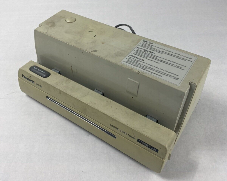 Panasonic Model No. BH-780 Commercial Electric 3 Hole Punch Tested