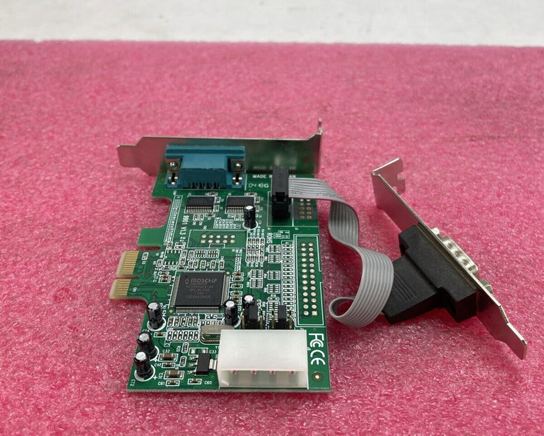 Startech 2 Port PCIe RS-232 Serial Card Low Profile PEX2S952LP 16950 UART