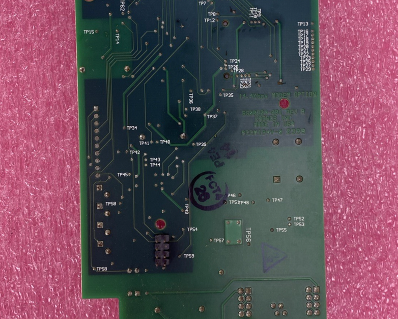 Kronos 6600204-001 Rev A 14.4Kbps Modem Card