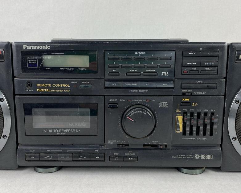 Panasonic RX-DS660 Portable Stereo Component CD System