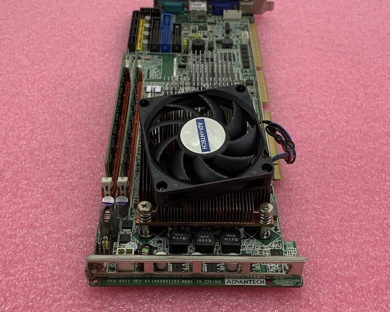 Advantech IPC-619 CPU Board Intel Core 2 Quad Q9400 2.66GHz 4GB RAM