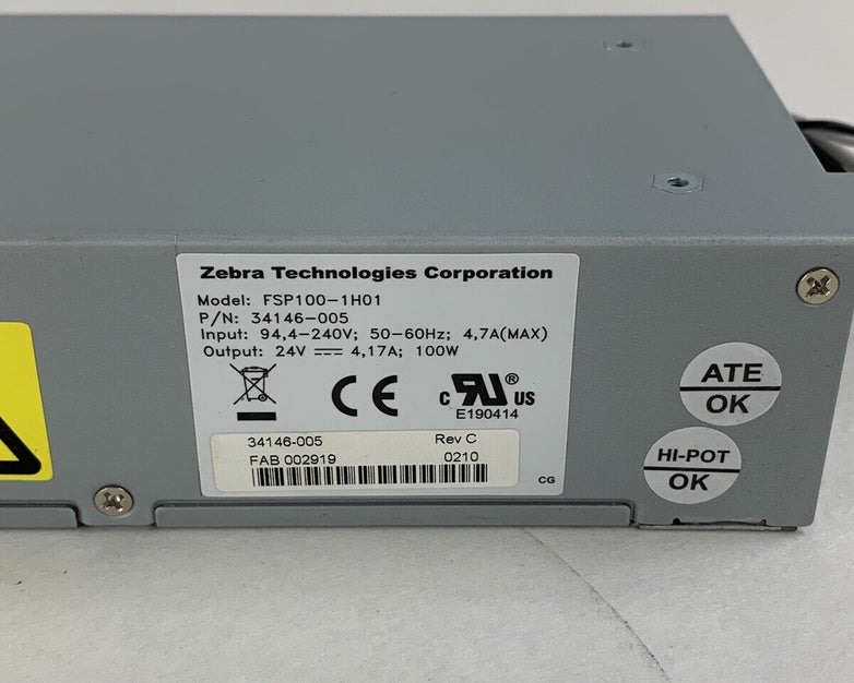 Zebra 34146-005 Stripe S4M Power Supply FSP100-1H01 240V 60Hz 100W 7A Tested