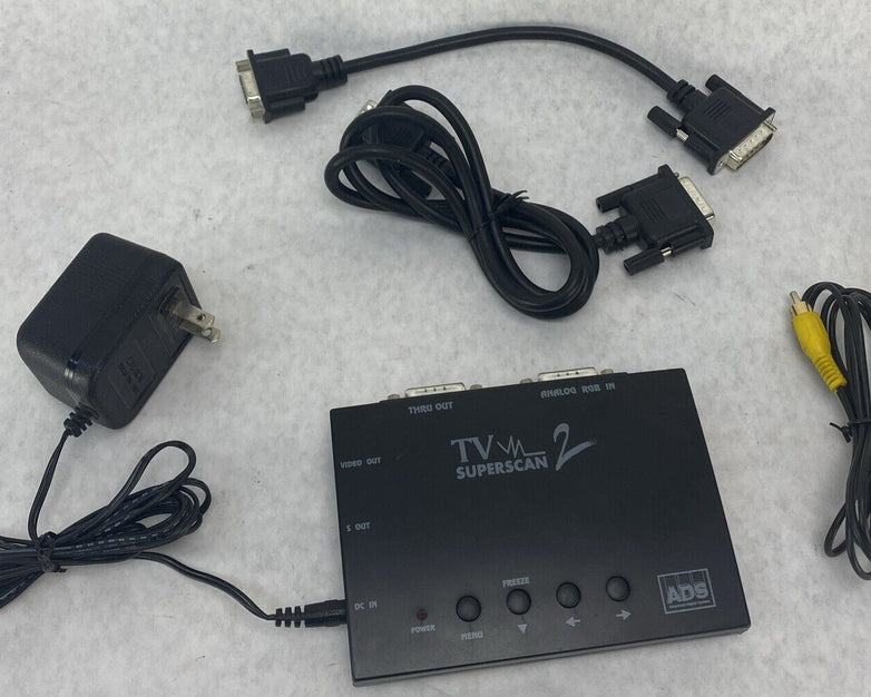 TV Superscan2 SFN-100 VGA to S-Video or RCA Professional Presentation System