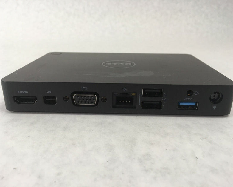 Dell Dock WD15 USB Type-C K17A 05FDDV Hub Docking Station - NO USB-C (Lot of 2)