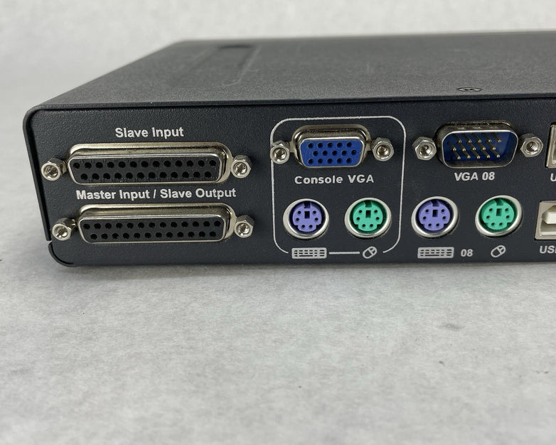 Belkin P81041-A OmniView PRO2 8-Ports External KVM Switch Power Teseted