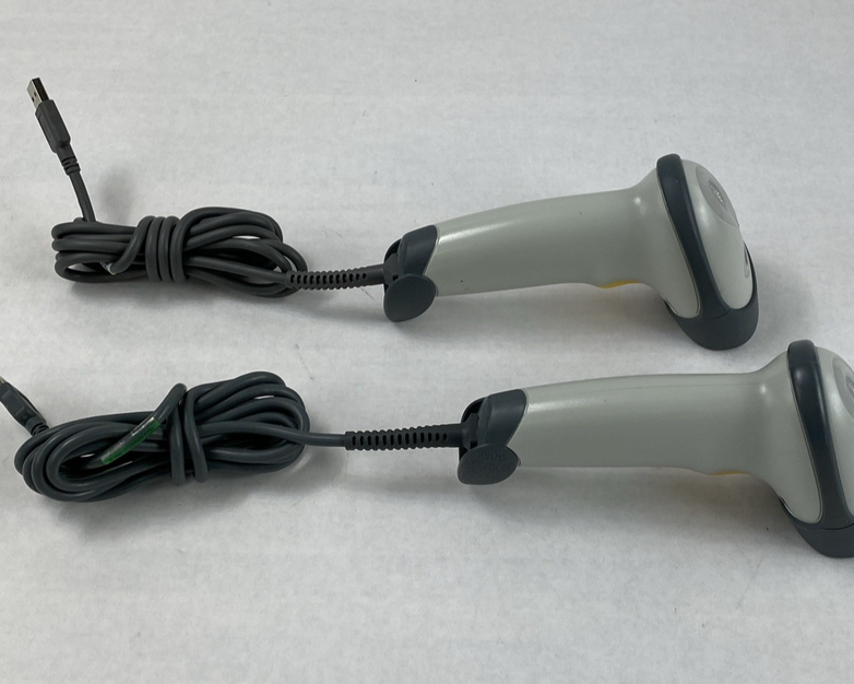 Symbol LS2208-SR20001NA Handheld Barcode Scanner (Lot of 2)