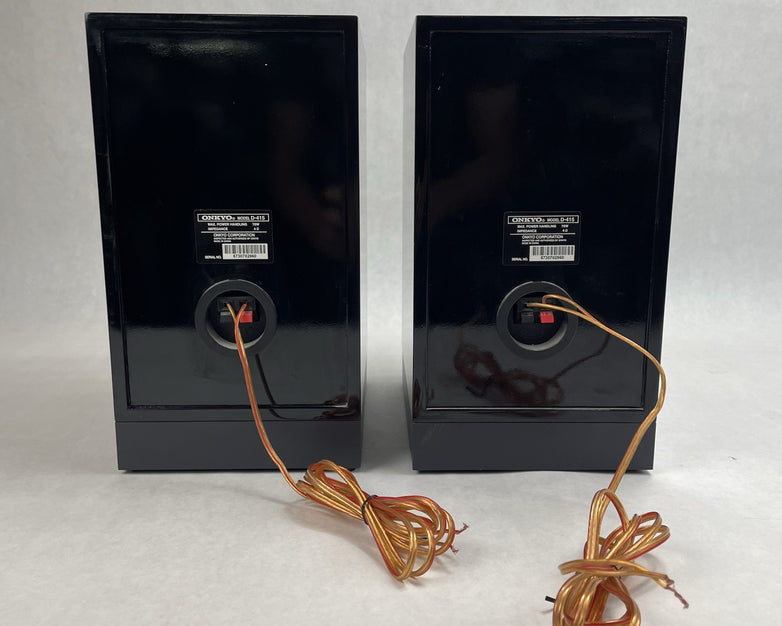 Onkyo Model D-415 Bookshelf Speakers Pair 70W Hifi Audio