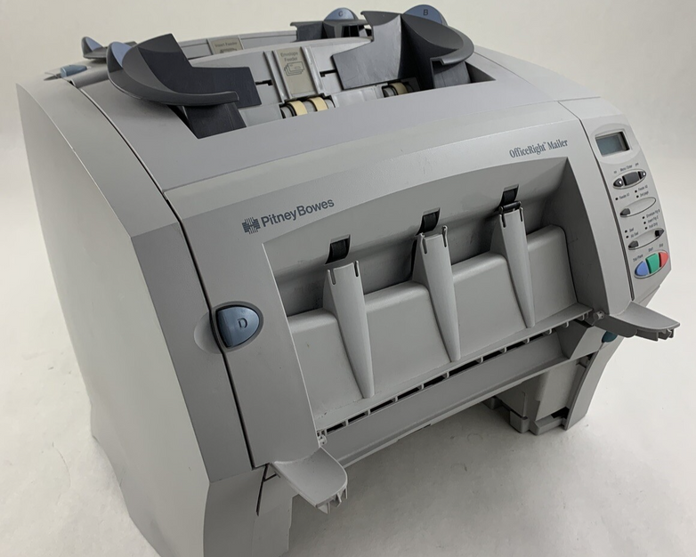 Pitney Bowes DI200 Folder Inserter Envelope Mailing Machine Missing Trays Powers