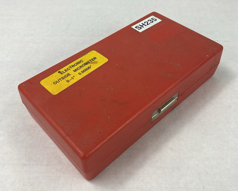 SPi Mechanical IP54 0-1" 0.00005" Outside Micrometer Untested