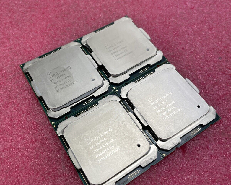 Intel Xeon E5-2620 v4 2.1GHz 8-Core Processor CPU LGA2011 SR2R6 Lot of 4