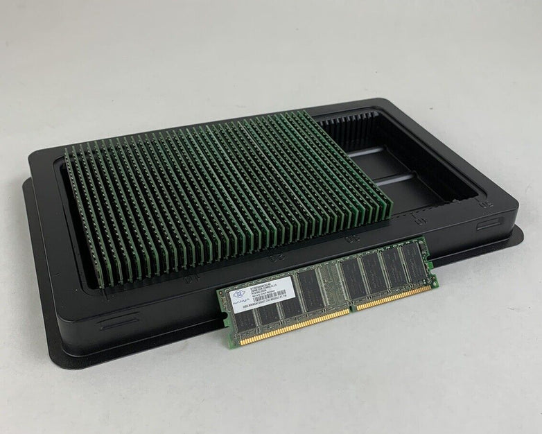 38x256MB Nanya NT256D64S88C0G-6K PC2700U-25330 1Rx8 333MHz CL2.5 184pin 2.5V DDR