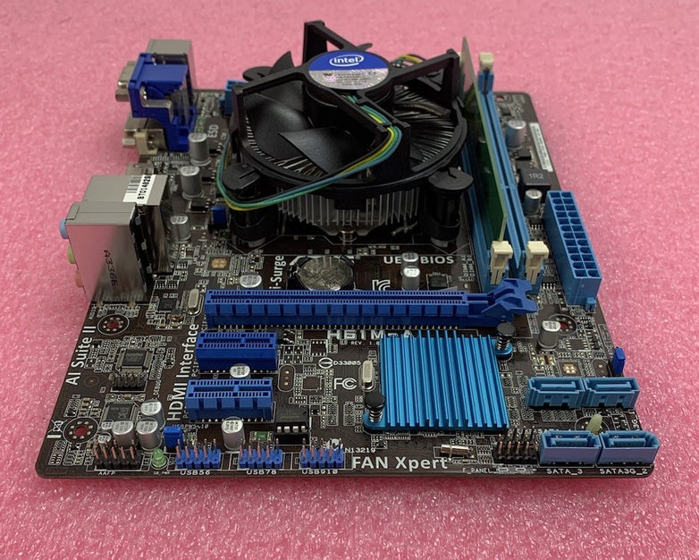 Asus H61M-A Motherboard Intel Pentium G2030 3GHz 2GB RAM w/ Shield