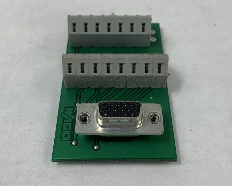 WAGO 50036611 15 Pin Hi-Density D-Sub PCB-164 Jet 3502 Connector