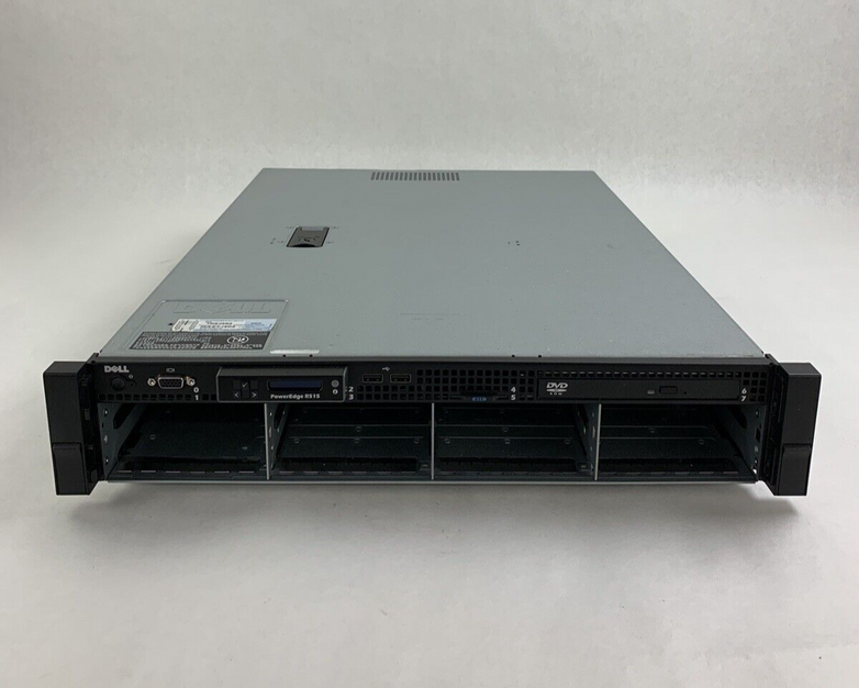 Dell PowerEdge R515 Server 1x AMD Opteron 4122 2.2 GHz 16 GB RAM No HDD No OS
