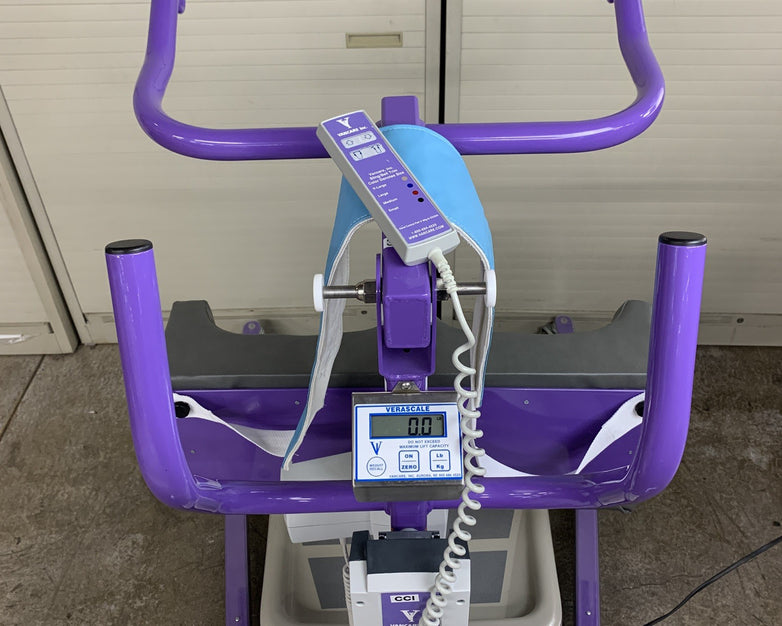 Vancare Vera II SB600 Powered Sit-to-Stand Patient Lift Powers Arms Don't Lift