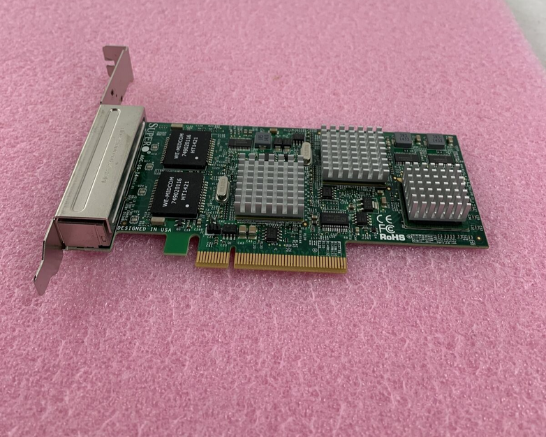 AOC-SGP-I4 - SUPERMICRO 4-PORT GIGABIT ETHERNET CARD