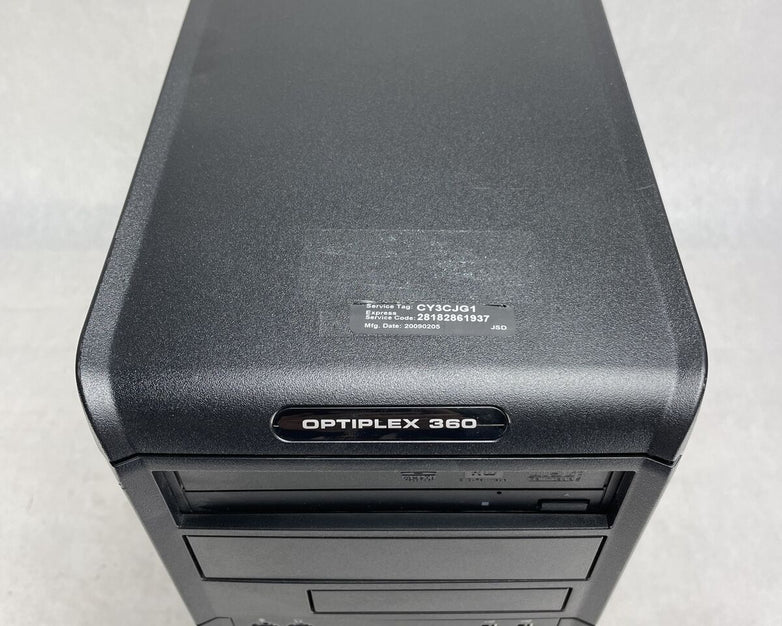 Dell Optiplex 360 MT Intel Core 2 Duo E7300 2.66GHz 2GB RAM No HDD No OS