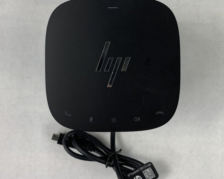 HP HSN-IX01 Thunderbolt G2 120W USB-C Docking Station w/ HSN-IA01 Audio Module
